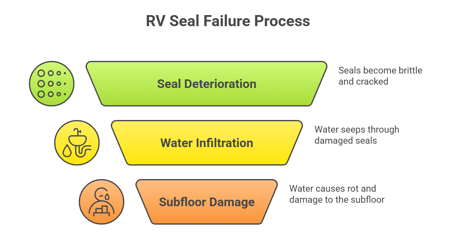 RV Seal Failure Process